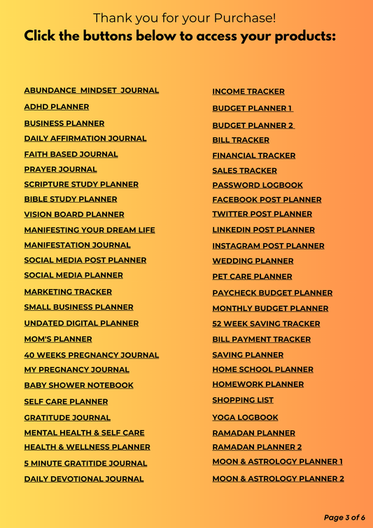 100 Planners & Journals-big bundle