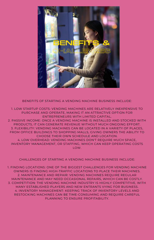 Start a Vending Machine Business