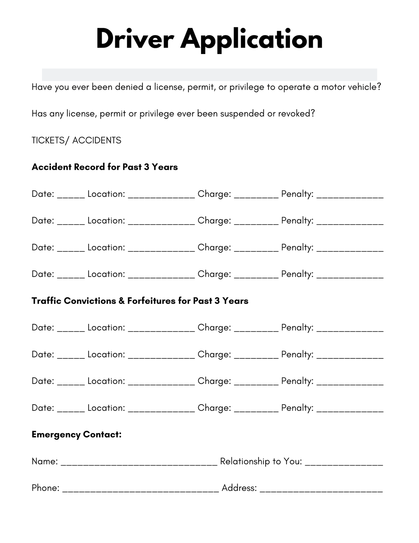 Independent Truck Driver